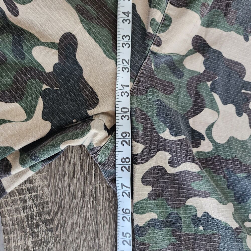 Dogg Supply by Snoop Dogg Mens XL Camo Cargo Pants Ripstop Stretch Elastic Waist - Picture 15 of 16